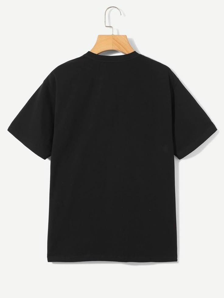 Black T- Shirt For Men
